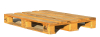 Paleta dřevěná EUR 80x120cm - kvalita B  -světlá