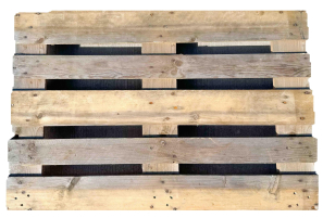 Paleta dřevěná EUR 80x120cm - kvalita B - tmavá