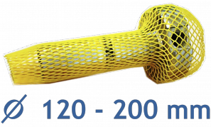 Ochranná síťovina Polynet PE 200/4, balení 100m
