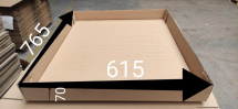 Krabice 5VL 765x615x70mm
